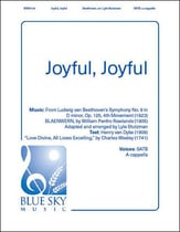 Joyful, Joyful SATB choral sheet music cover